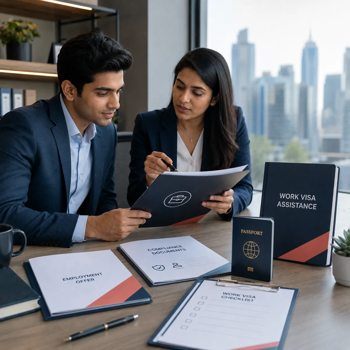 Additional Work Visa Assistance (For eligible candidates)